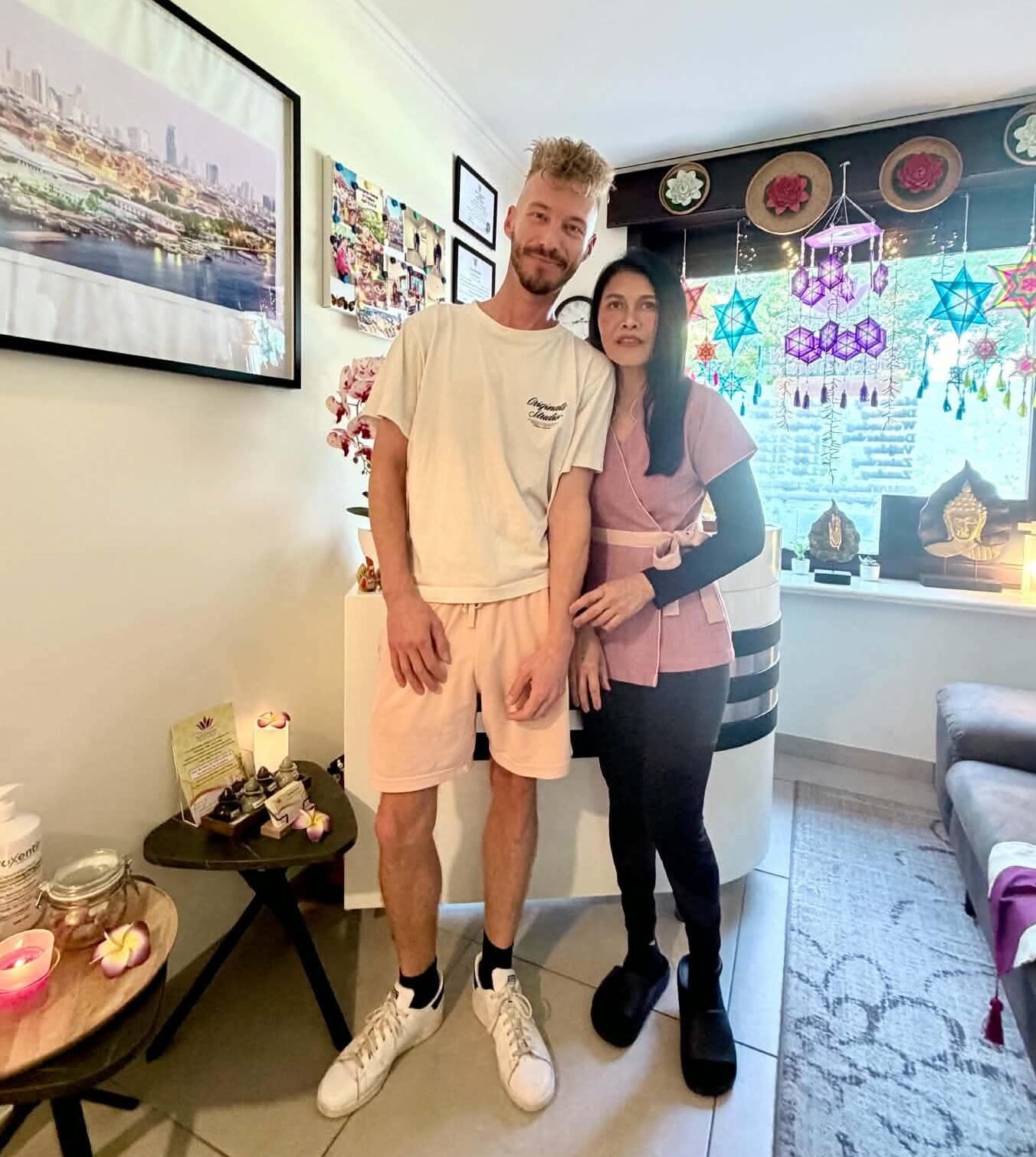 Speciale gast in de Songkran-salon in Gent